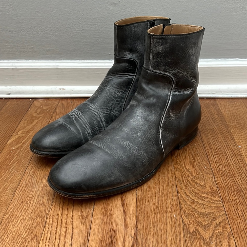 Maison Margiela H&M Leather Boots size 43 (10)